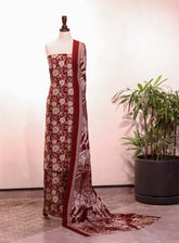 Bin Saeed Printed Khaddar Suits Unstitched 3 Piece - BS25K ALL15